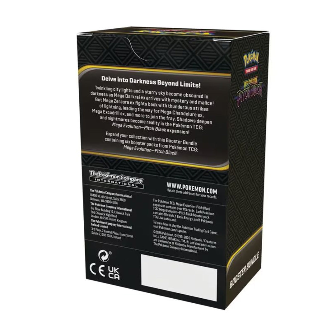Mega Evolution: Pitch Black – Booster Bundle