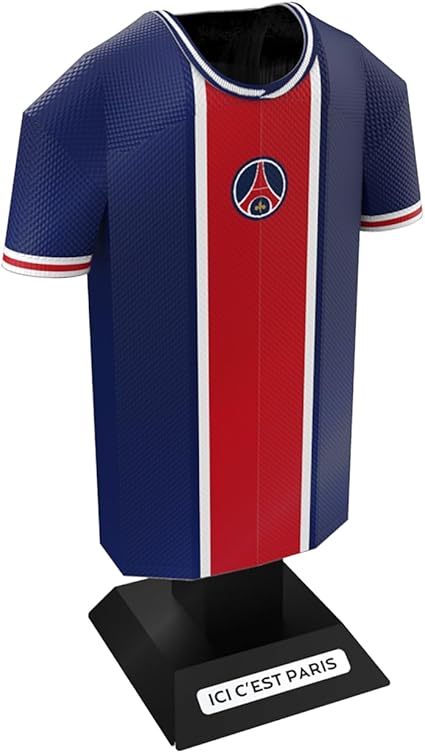 Paris Saint-Germain Retro Metal Jersey – Classic PSG Mini Kit Collectible