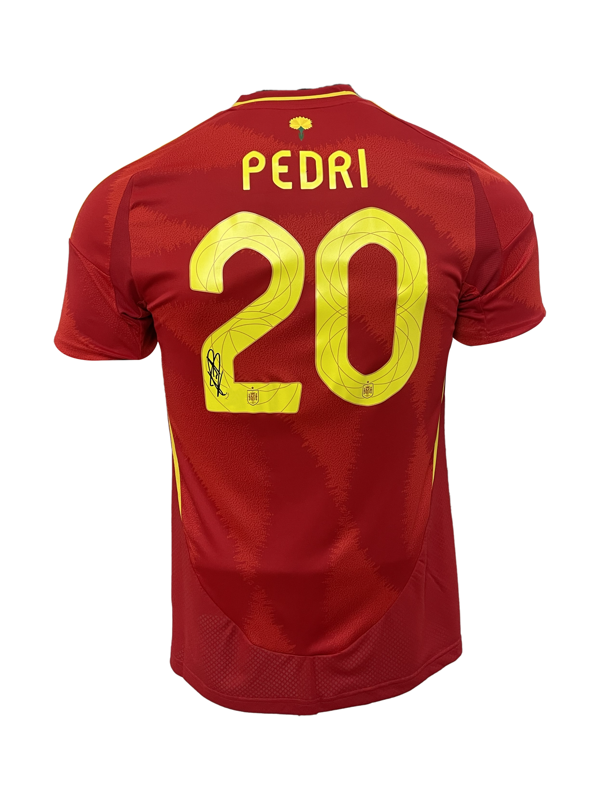 Pedri signed Spain home Jersey