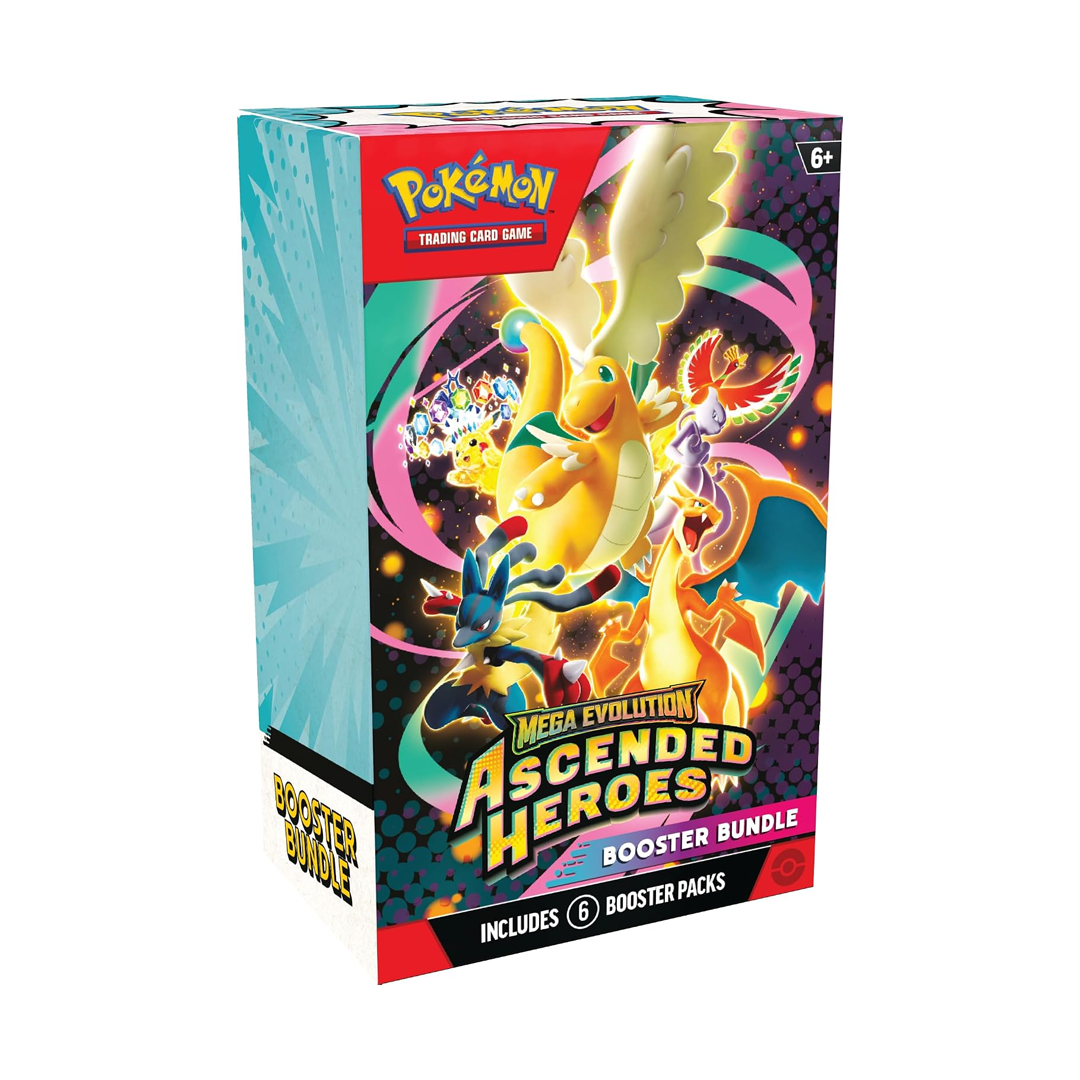 Pokemon Mega Evolution Ascended Heroes Booster Bundle
