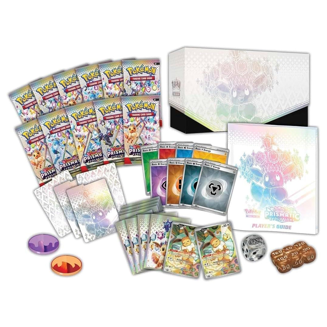 Pokemon Scarlet & Violet Prismatic Evolutions Elite Trainer Box