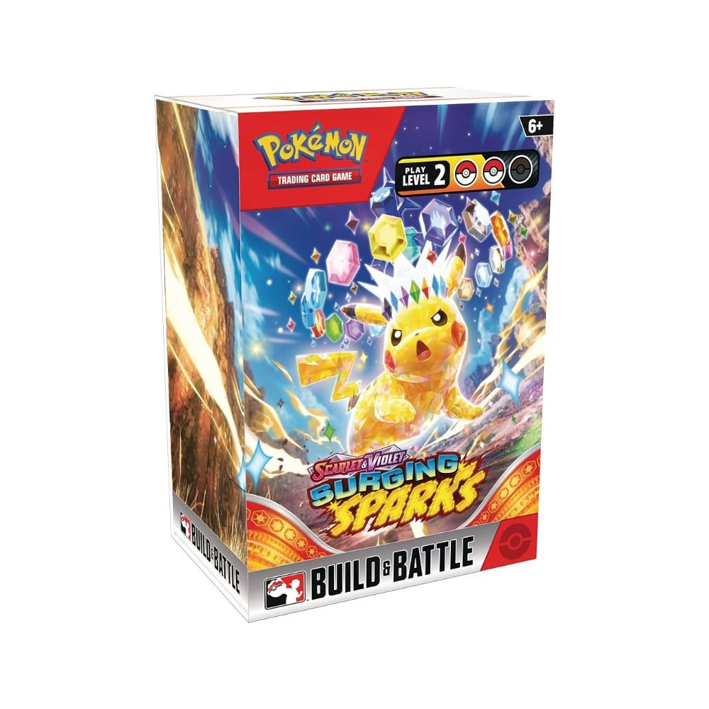 Pokemon TCG: Scarlet & Violet Surging Sparks - Build & Battle Box