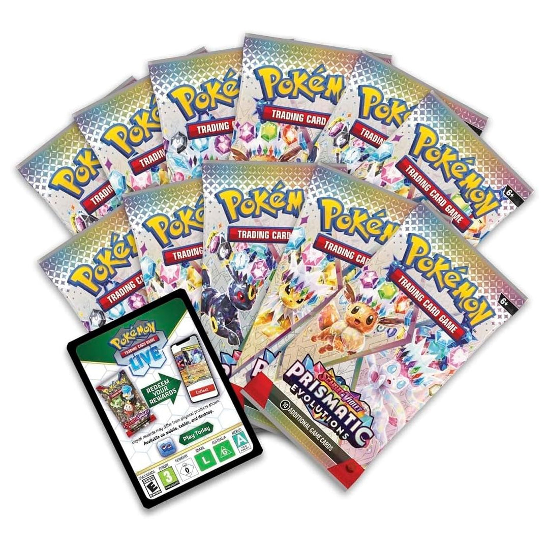 Pokemon Scarlet & Violet Prismatic Evolutions Elite Trainer Box