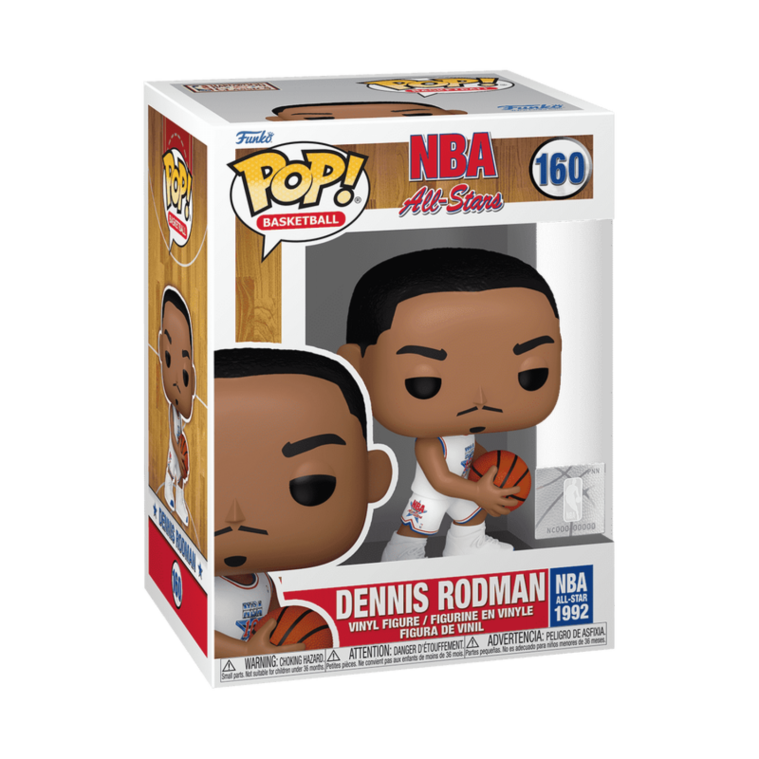 Pop Basketball NBA Legends - Dennis Rodman (1992)