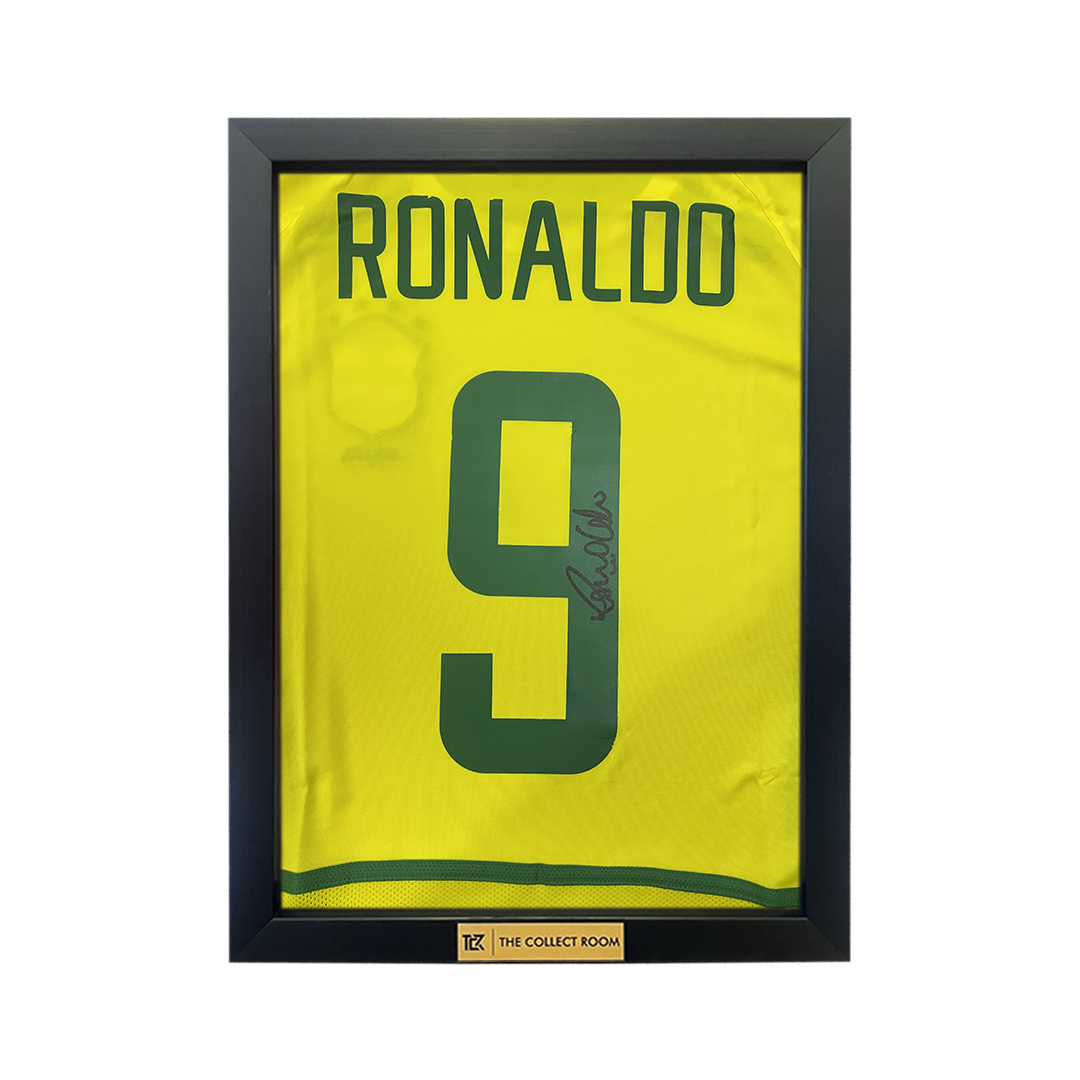 Ronaldo Nazario Signed Brazil Jersey