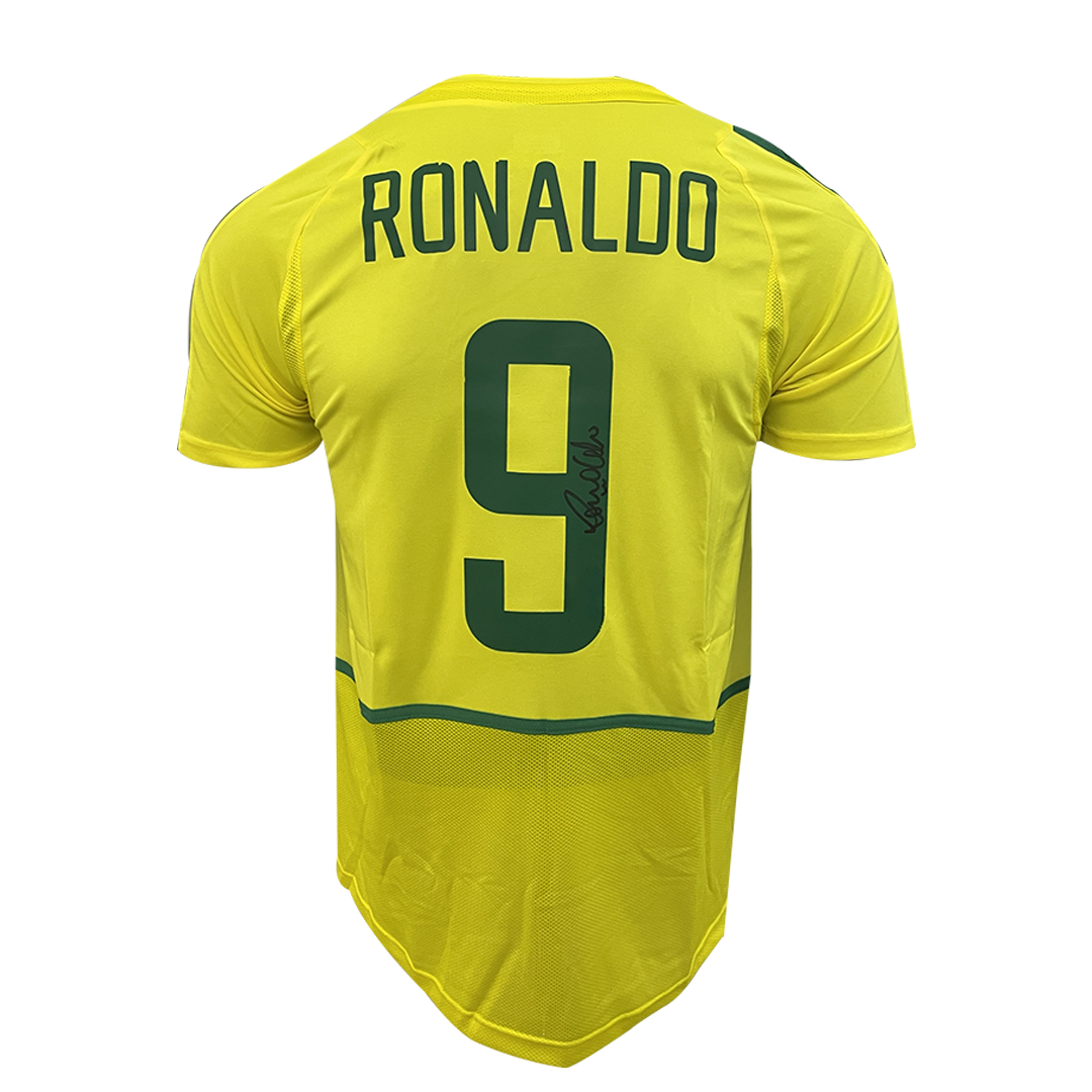 Ronaldo Nazario Signed Brazil Jersey