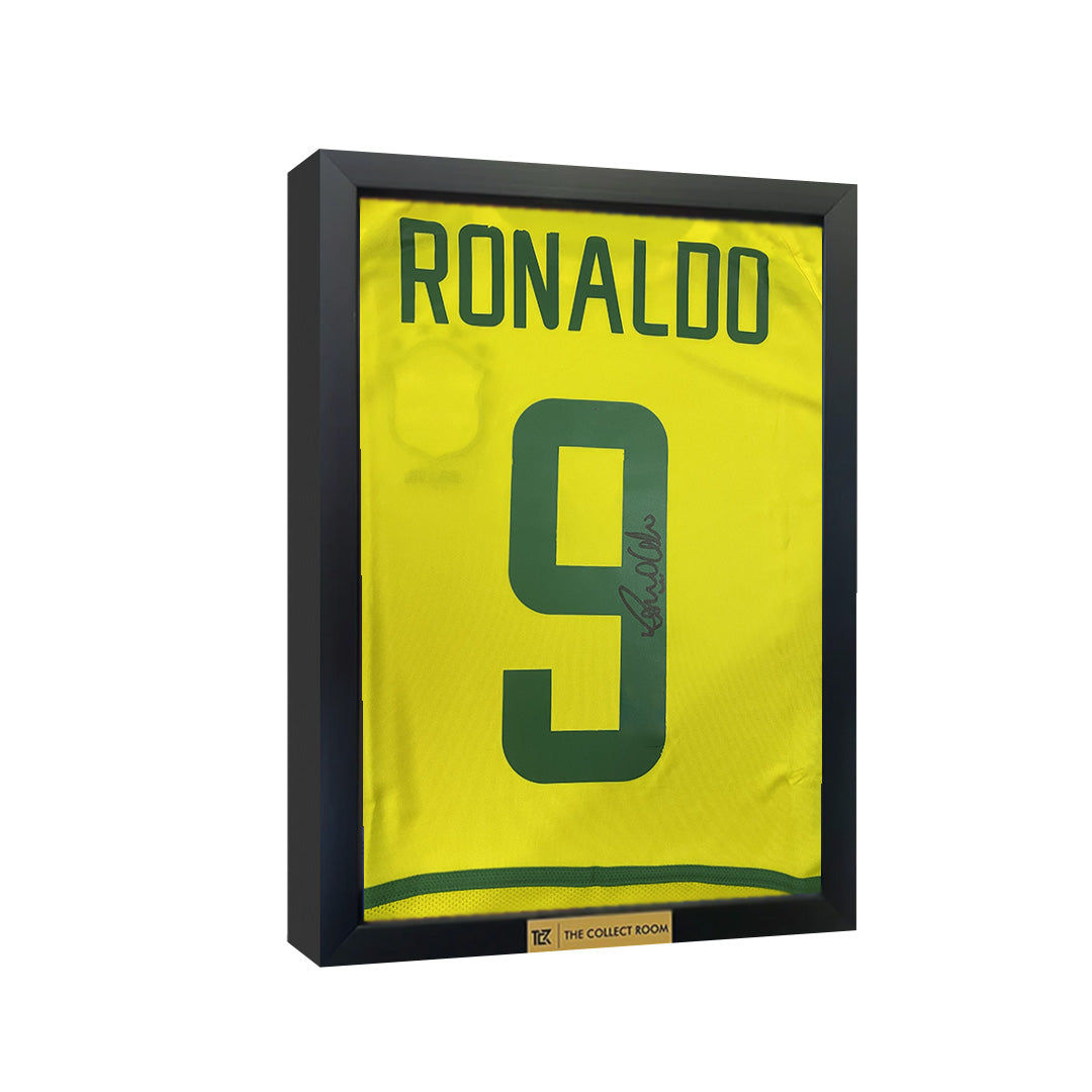 Ronaldo Nazario Signed Brazil Jersey