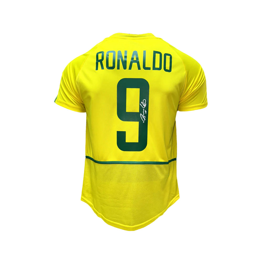 Ronaldo Nazario & Roberto Carlos Signed Brazil Jerseys Bundle
