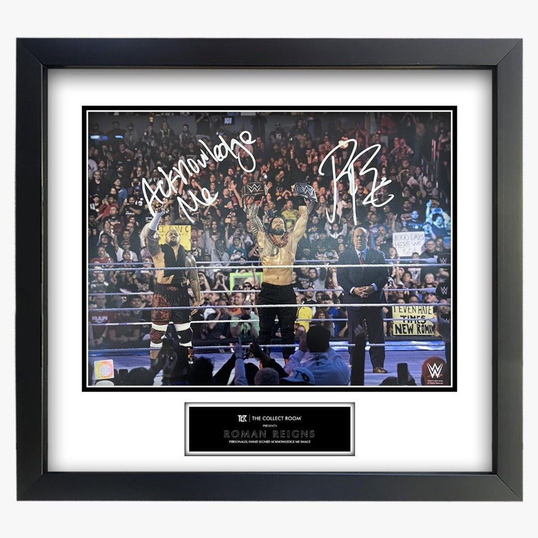 Roman Reigns Autographed Image