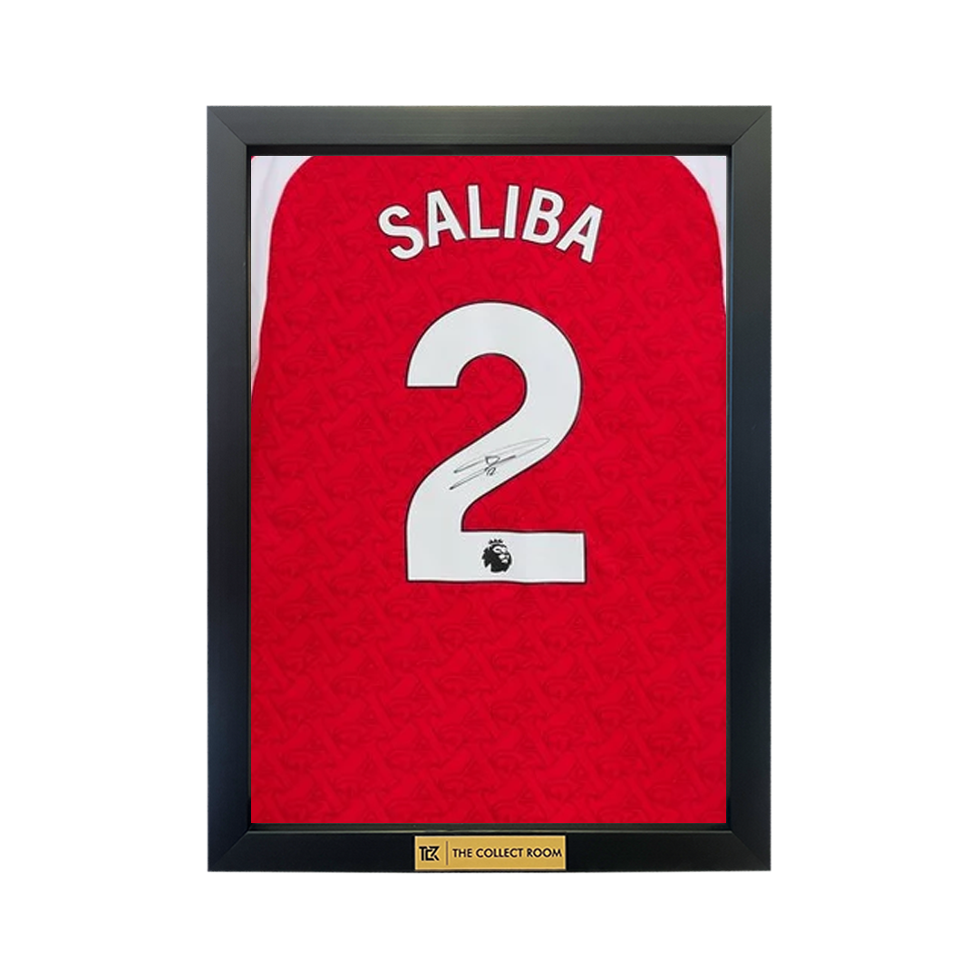 Arsenal 25/26 Saliba Home  Signed Jersey
