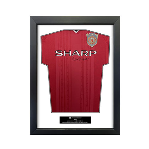 Sir Alex Ferguson Back Signed Manchester United 2022-23 Home jersey