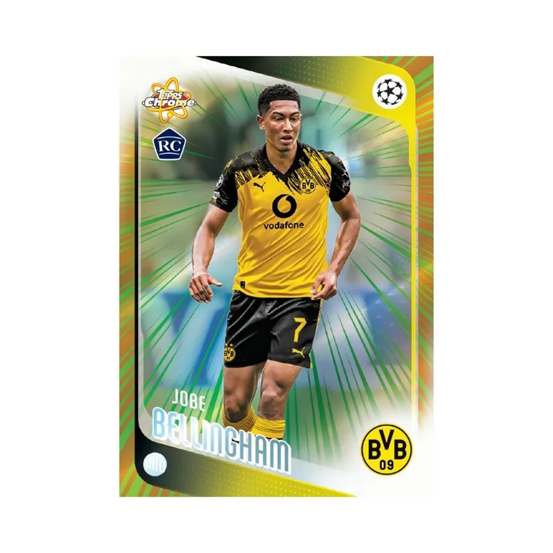 2025-26 Topps Chrome UEFA Club Competitions Soccer Hobby Box