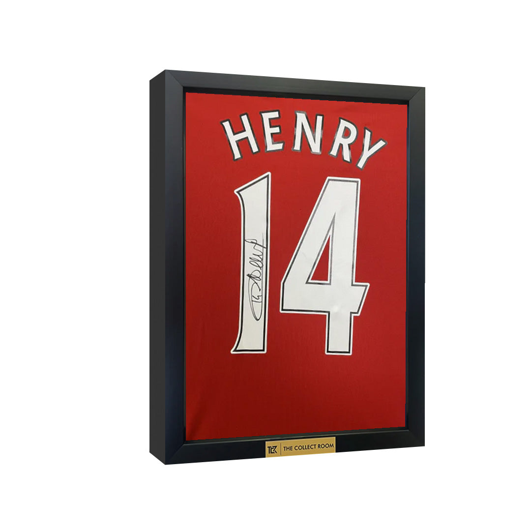 Thierry Henry signed jersey 3D