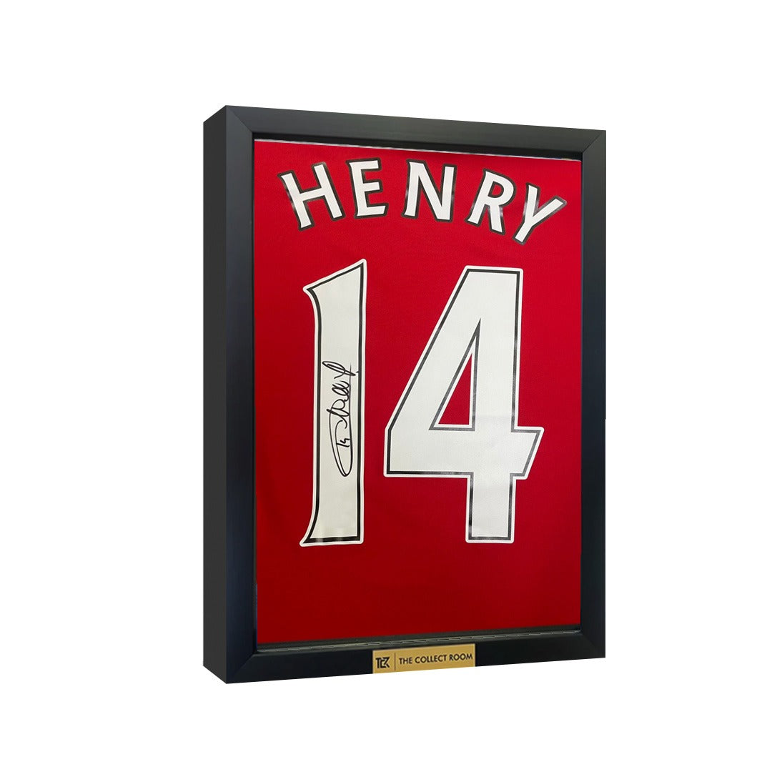 Thierry Henry signed Arsenal 14 Jersey