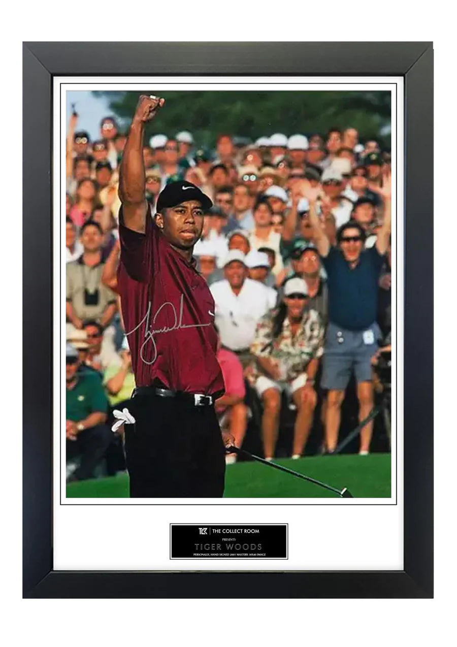 Tiger Woods Autographed Image