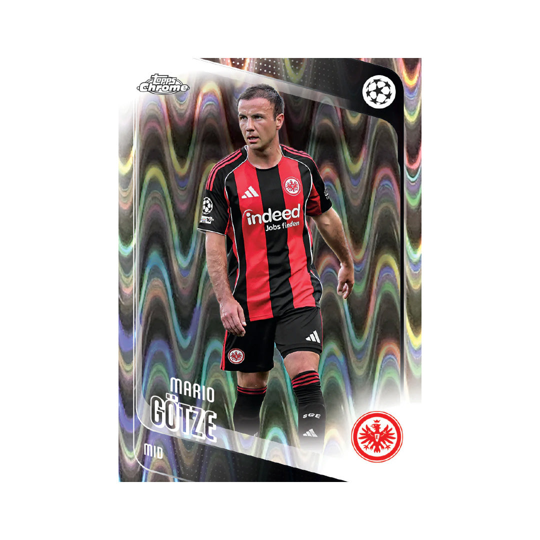 Topps Chrome® UEFA Club Competitions 2025-26 – Value Box