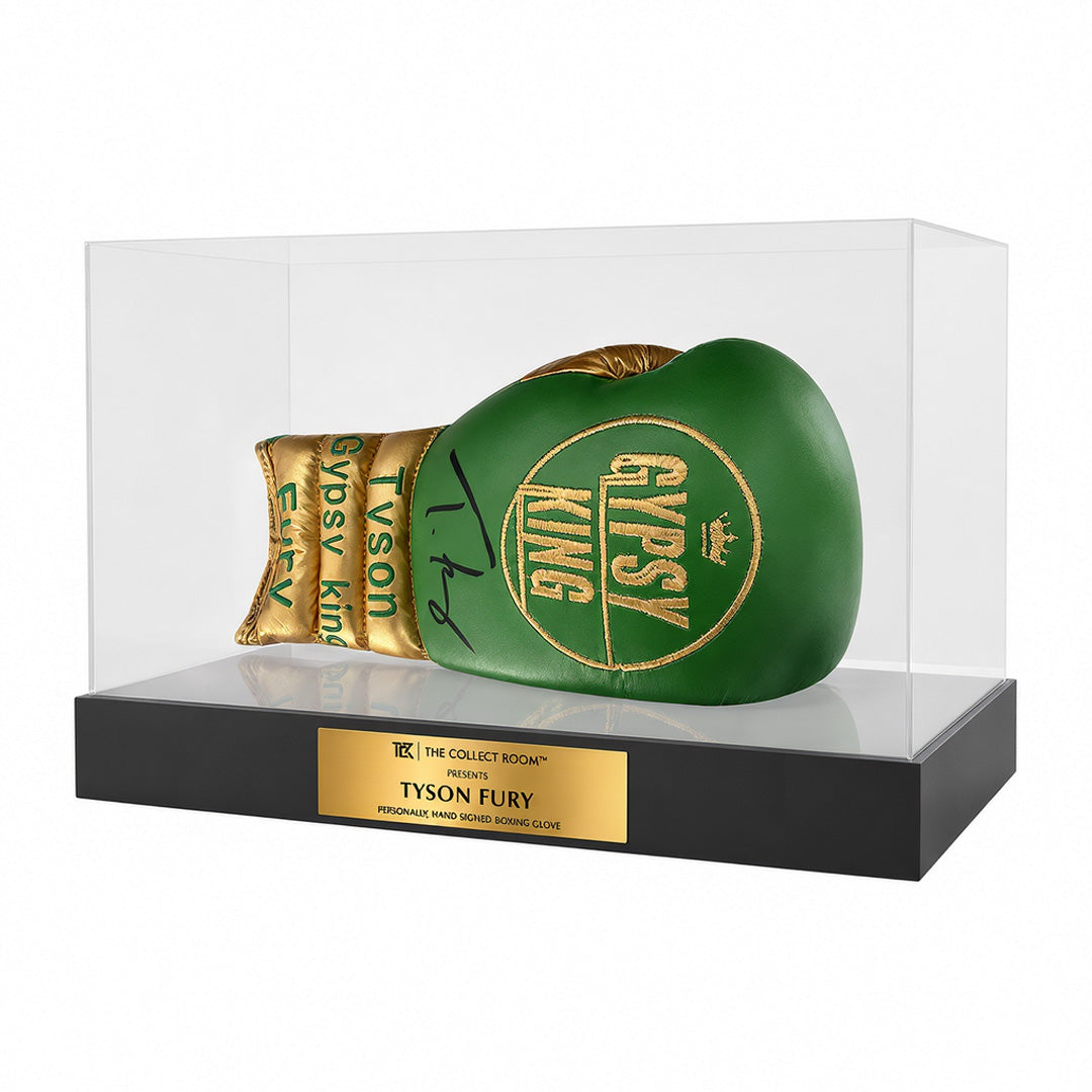 Tyson Fury signed boxing glove