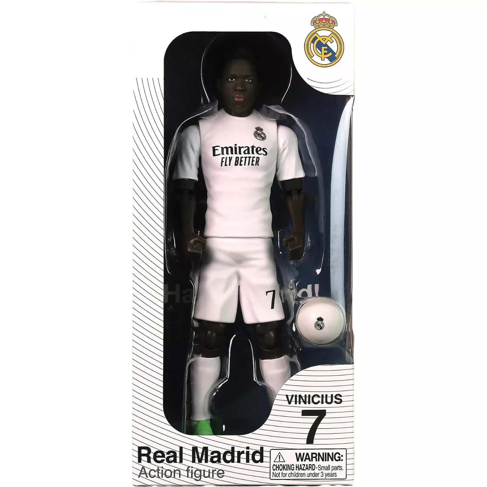 Vinícius Jr. #7 Real Madrid Action Figure – Official Soccer Star Collectible