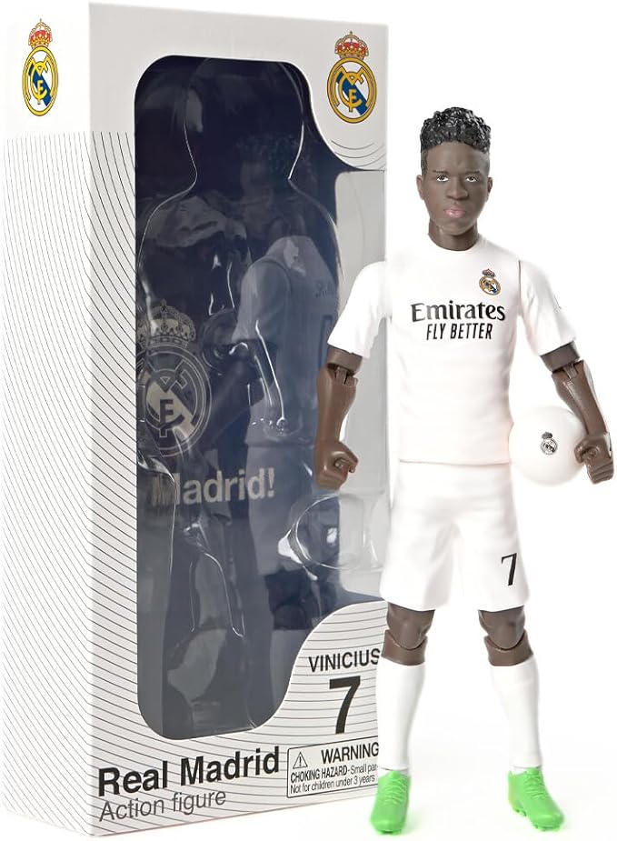 Vinícius Jr. #7 Real Madrid Action Figure – Official Soccer Star Collectible