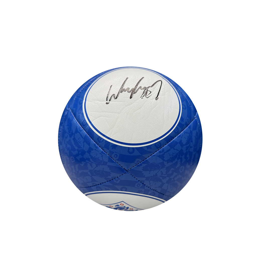 Wayne Rooney Signed England Football 