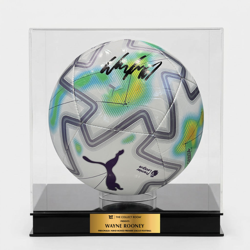 Wayne Rooney Signed Premier League Football