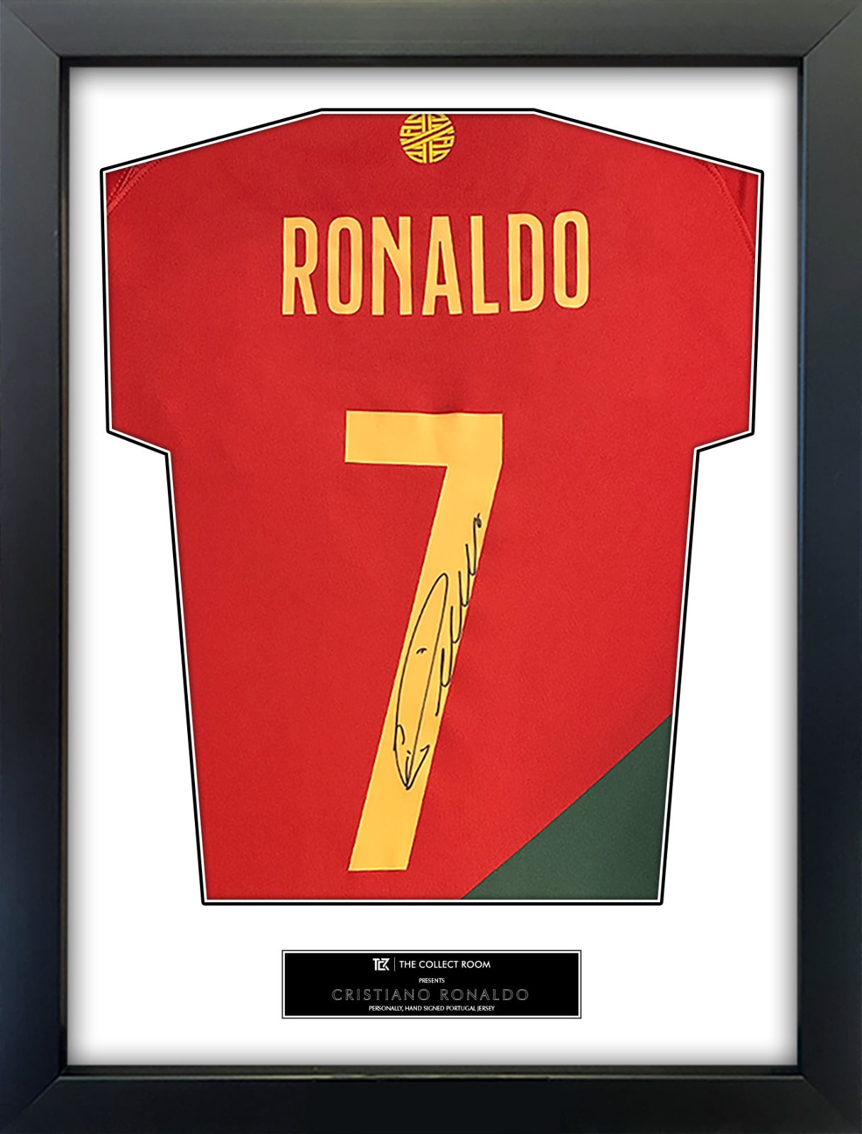 Cristiano Ronaldo Portugal - Personally Hand-Signed Jersey