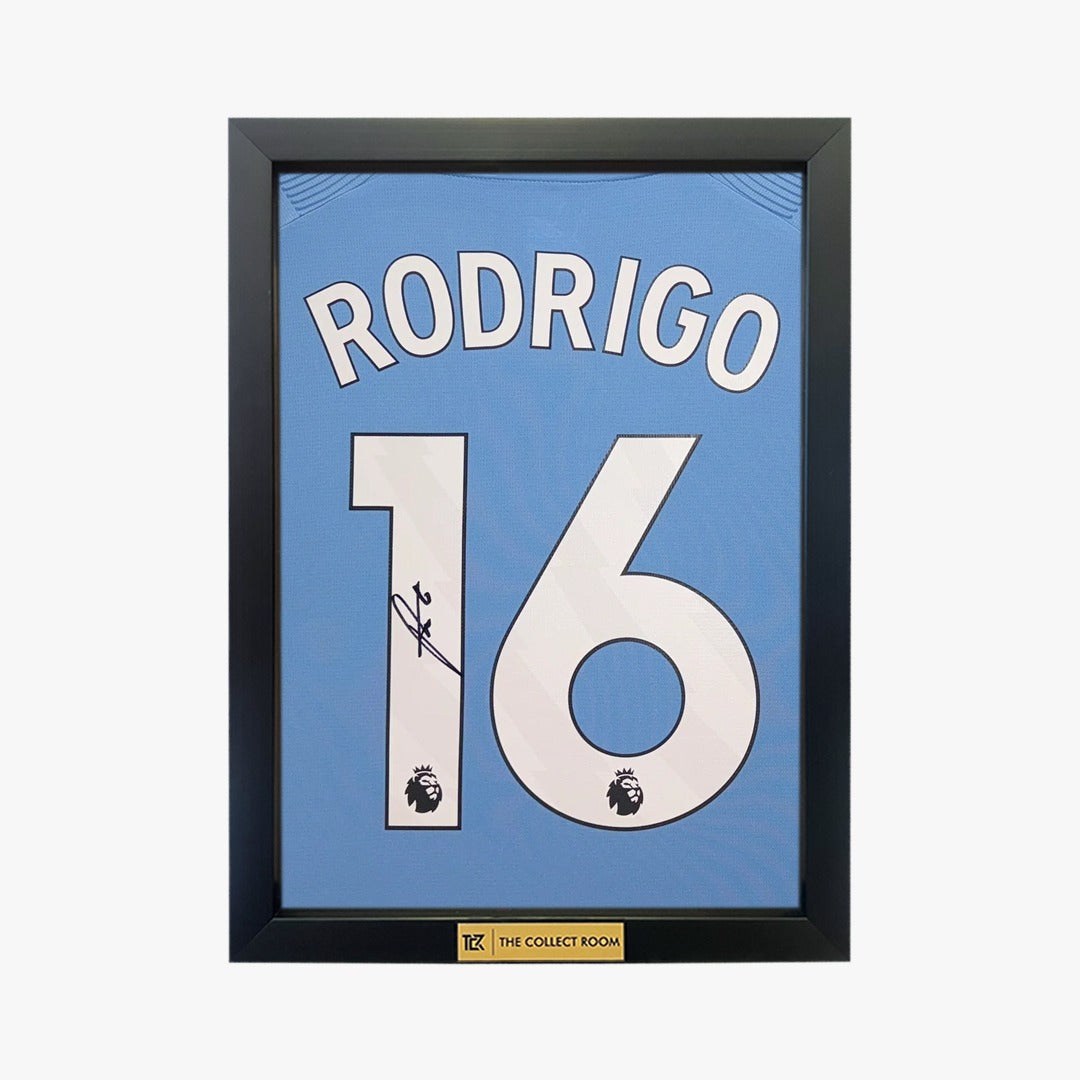 Rodri signed Manchester City 2023- 2024 Home Jersey
