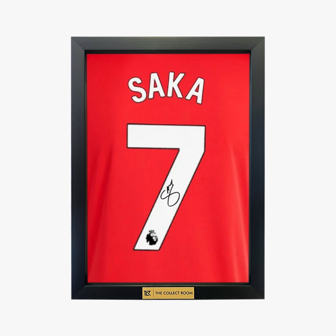 Bukayo Saka signed Arsenal 2024-2025 Home Jersey
