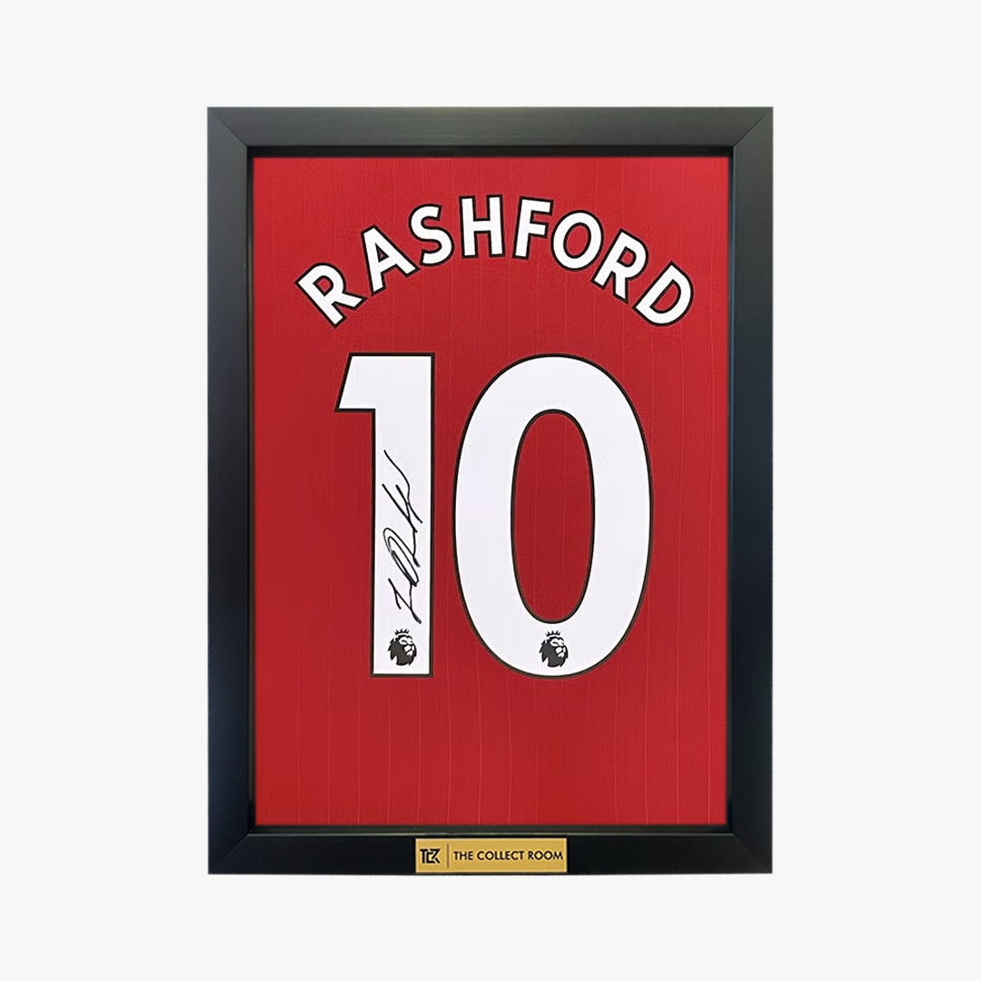 Marcus Rashford signed Manchester United shirt