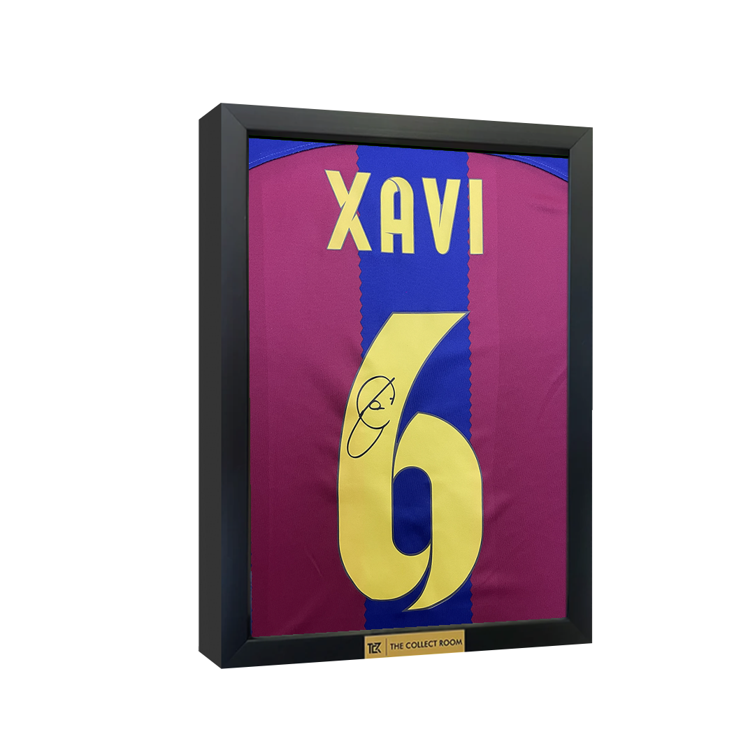 Xavi Hernandez Signed Barcelona 2023-24 Jersey