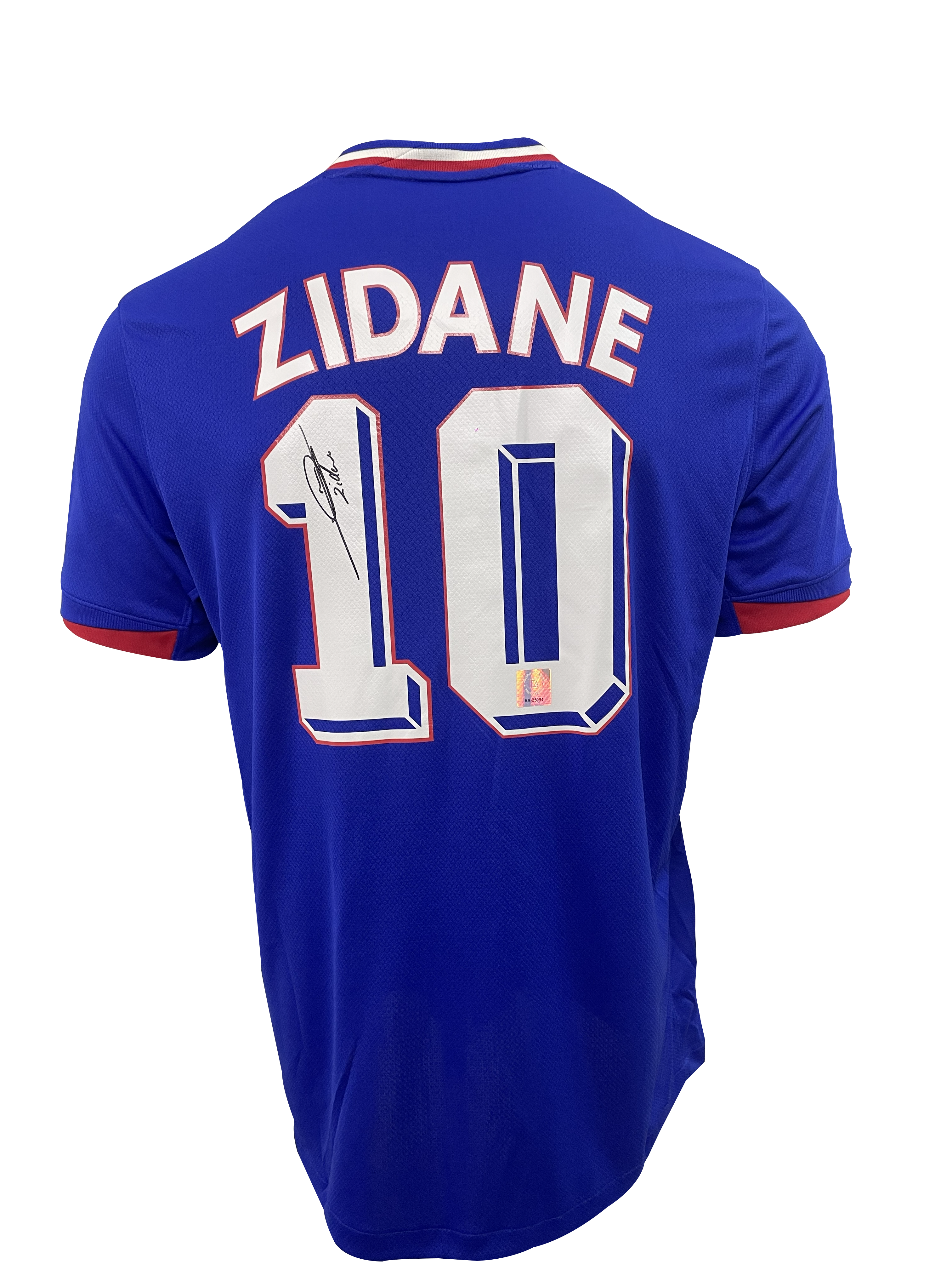 Zidane & Mbappe Signed Jerseys in Dual Frame