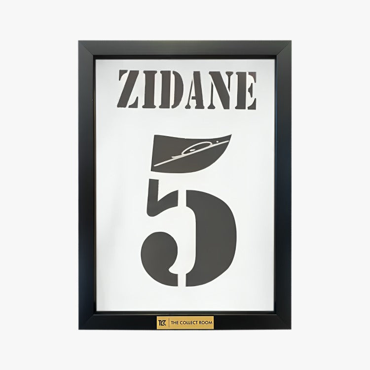Zindeline Zidane Signed Real Madrid Icon Shirt