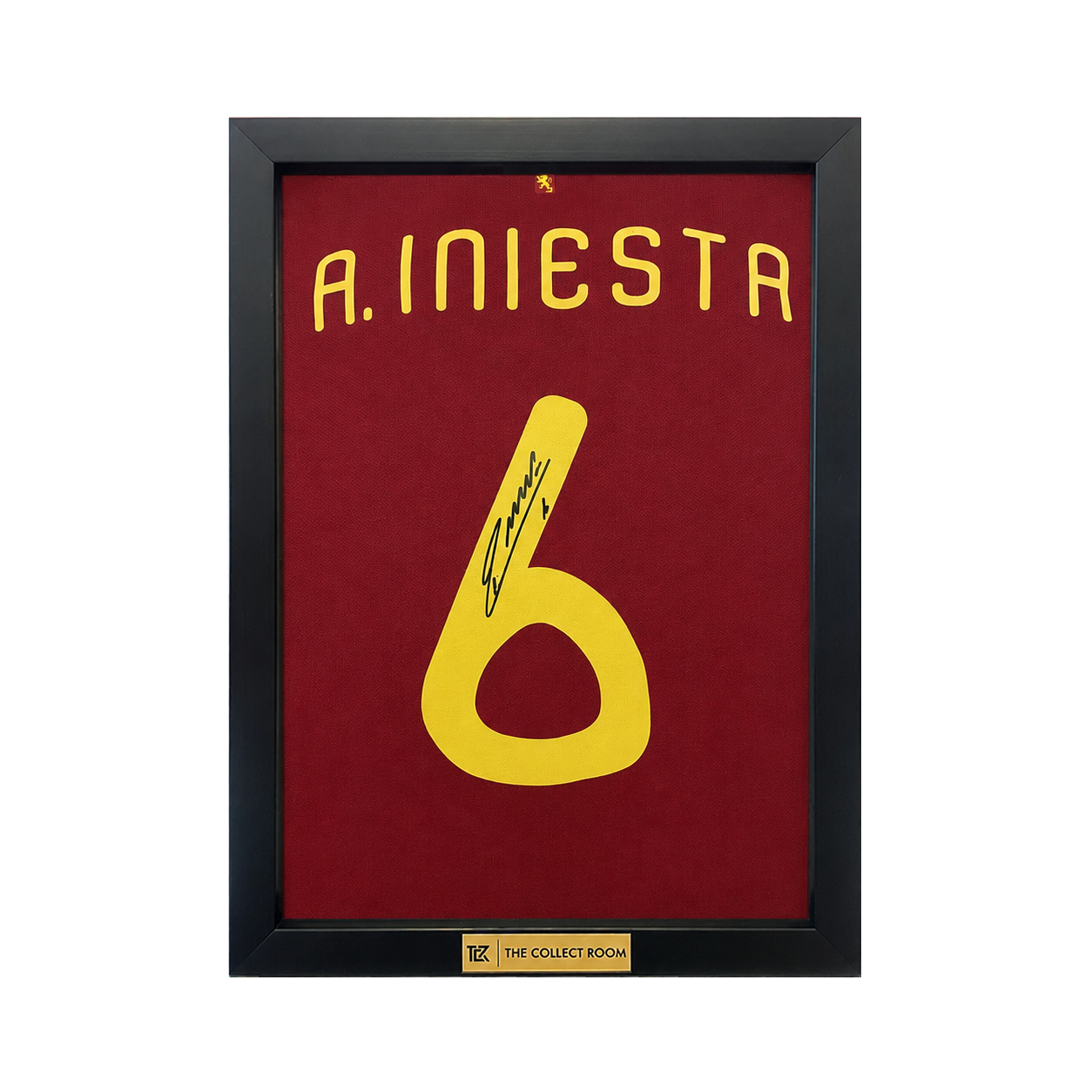 Andres Iniesta Signed Spain 2020 Football Shirt
