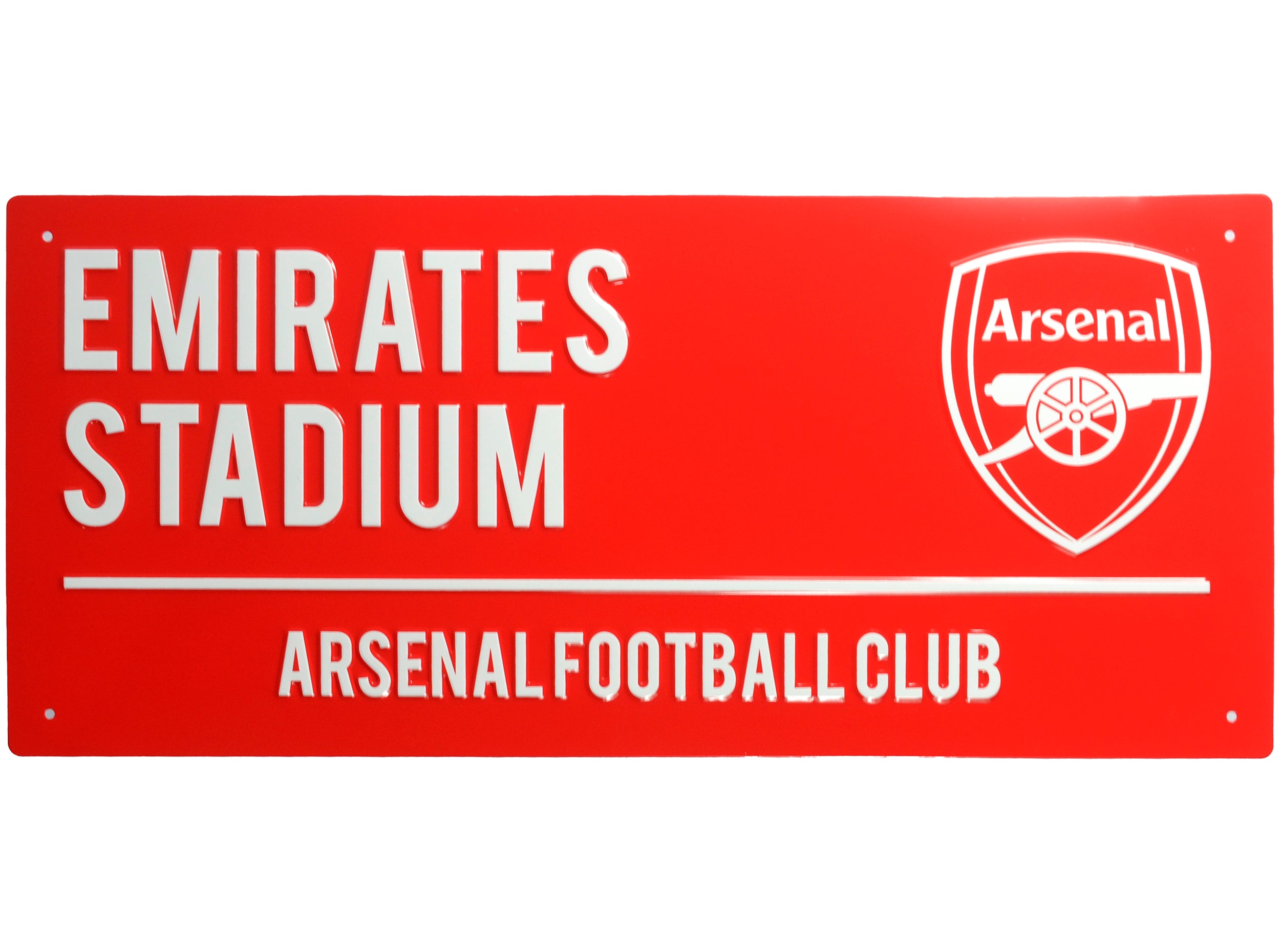 Arsenal Metal Street Sign – Dark