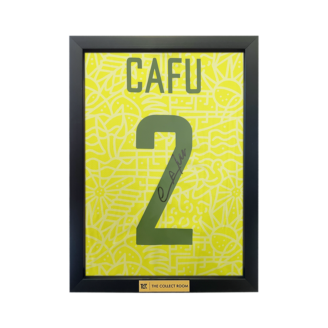 Cafu Signed Brazil 2024 Shirt