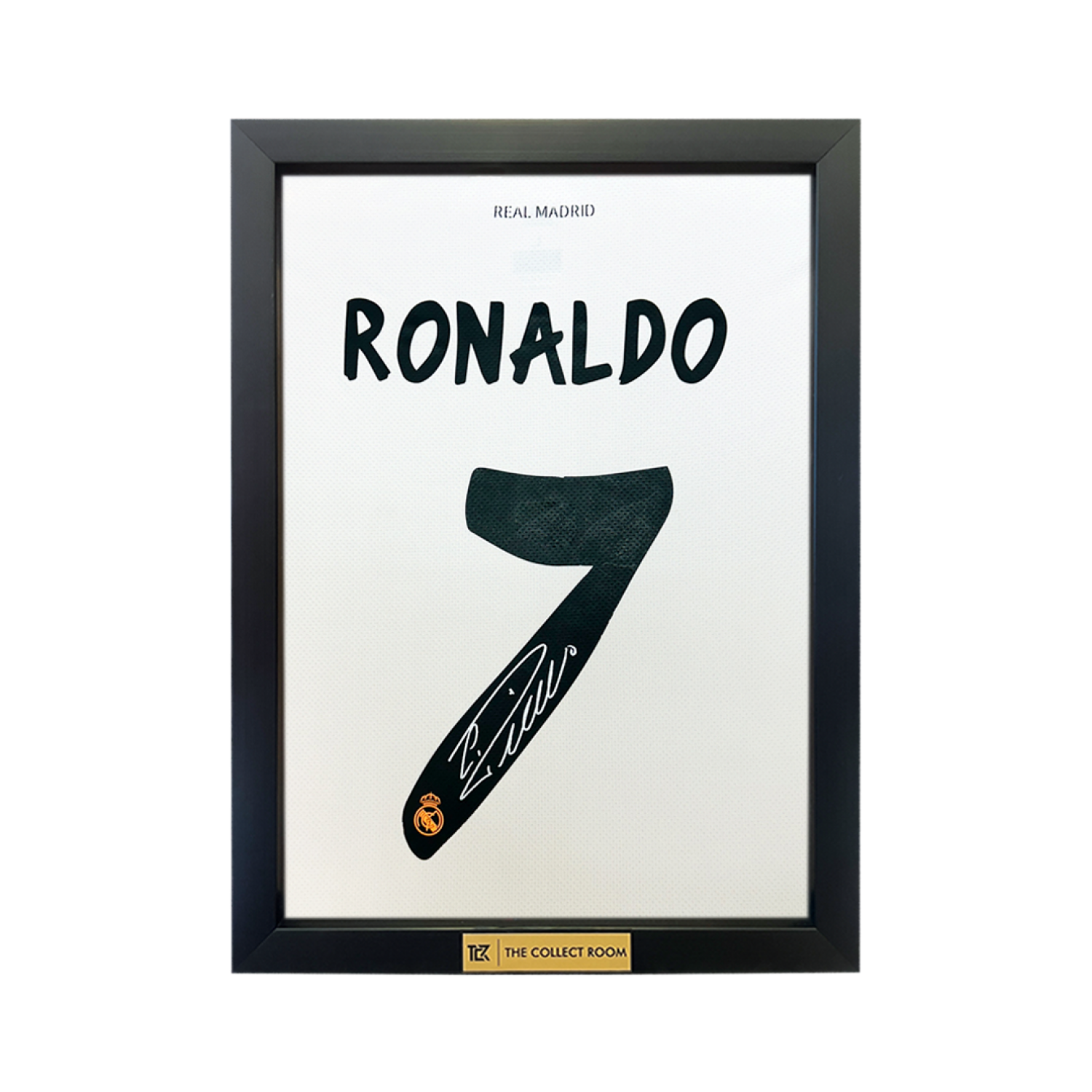 Cristiano Ronaldo Real Madrid 2013/14 Home Signed Jersey