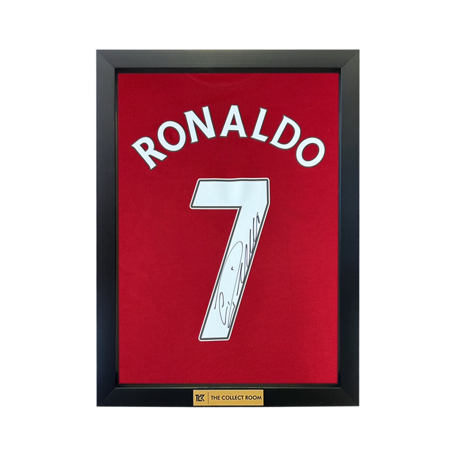 Cristiano Ronaldo Back Signed Manchester United 2006-07 Home Jersey