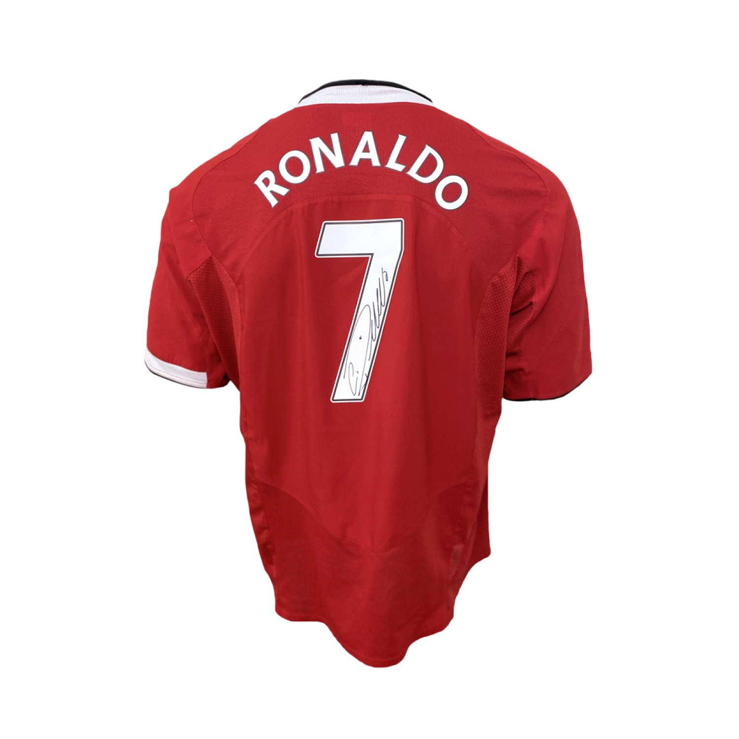 Cristiano Ronaldo Back Signed Manchester United 2003-04 Retro Jersey