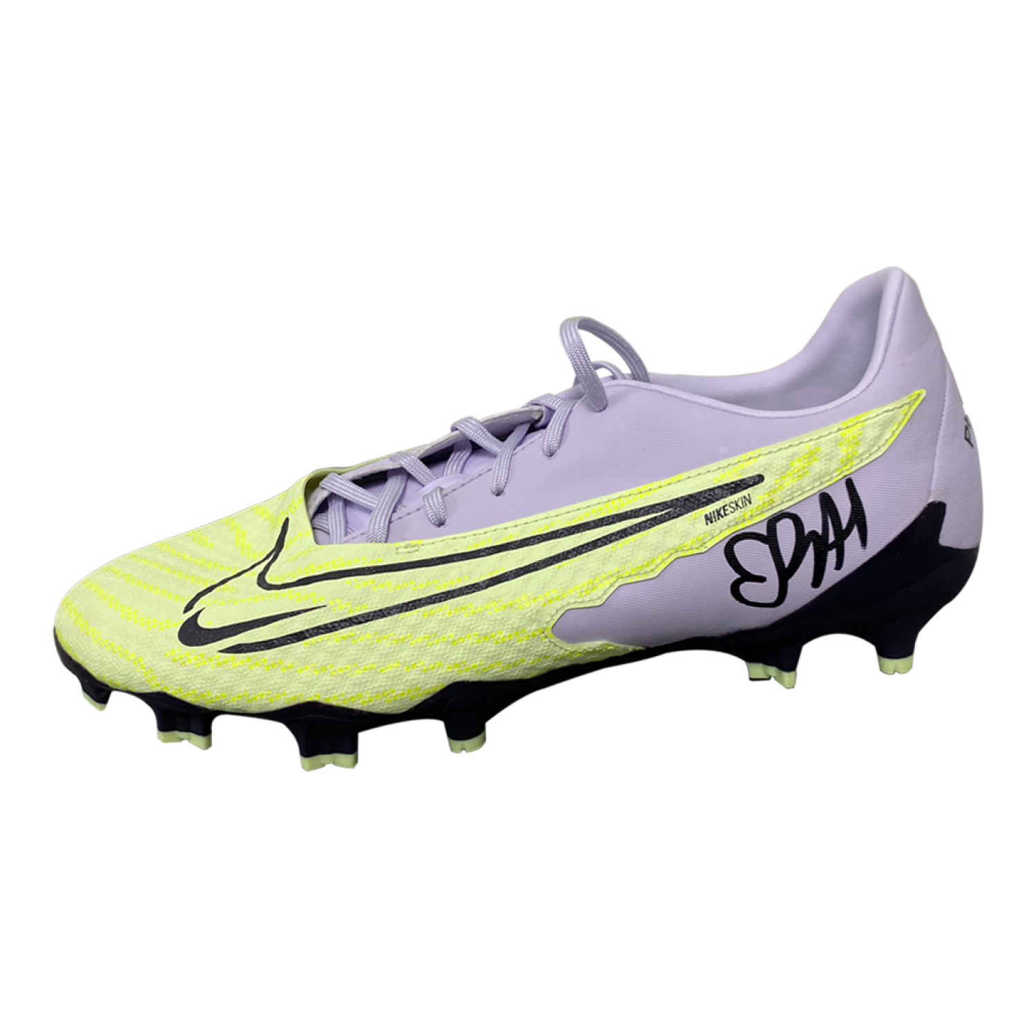 Erling Haaland Signed Grey and Yellow Nike Phantom Boot