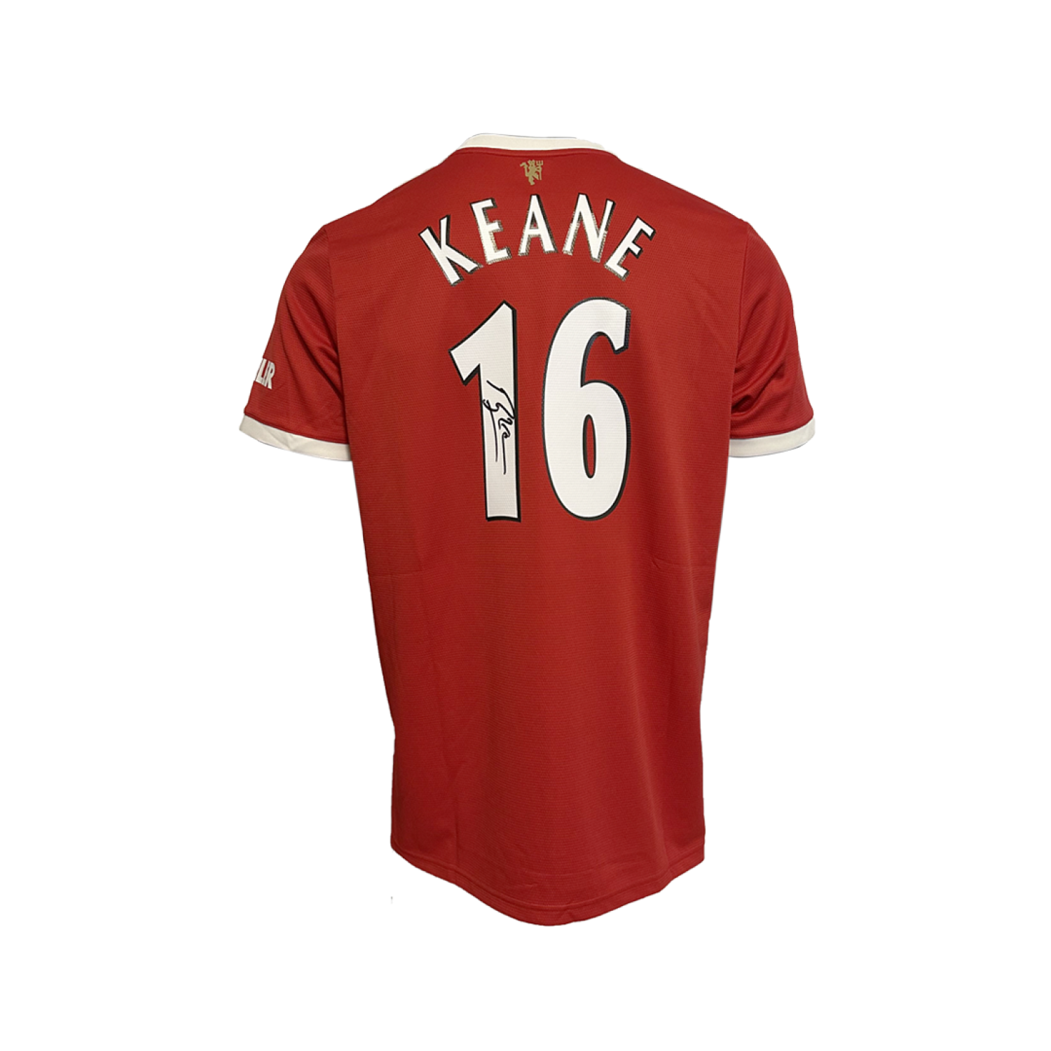 Roy Keane Signed Manchester United Jersey