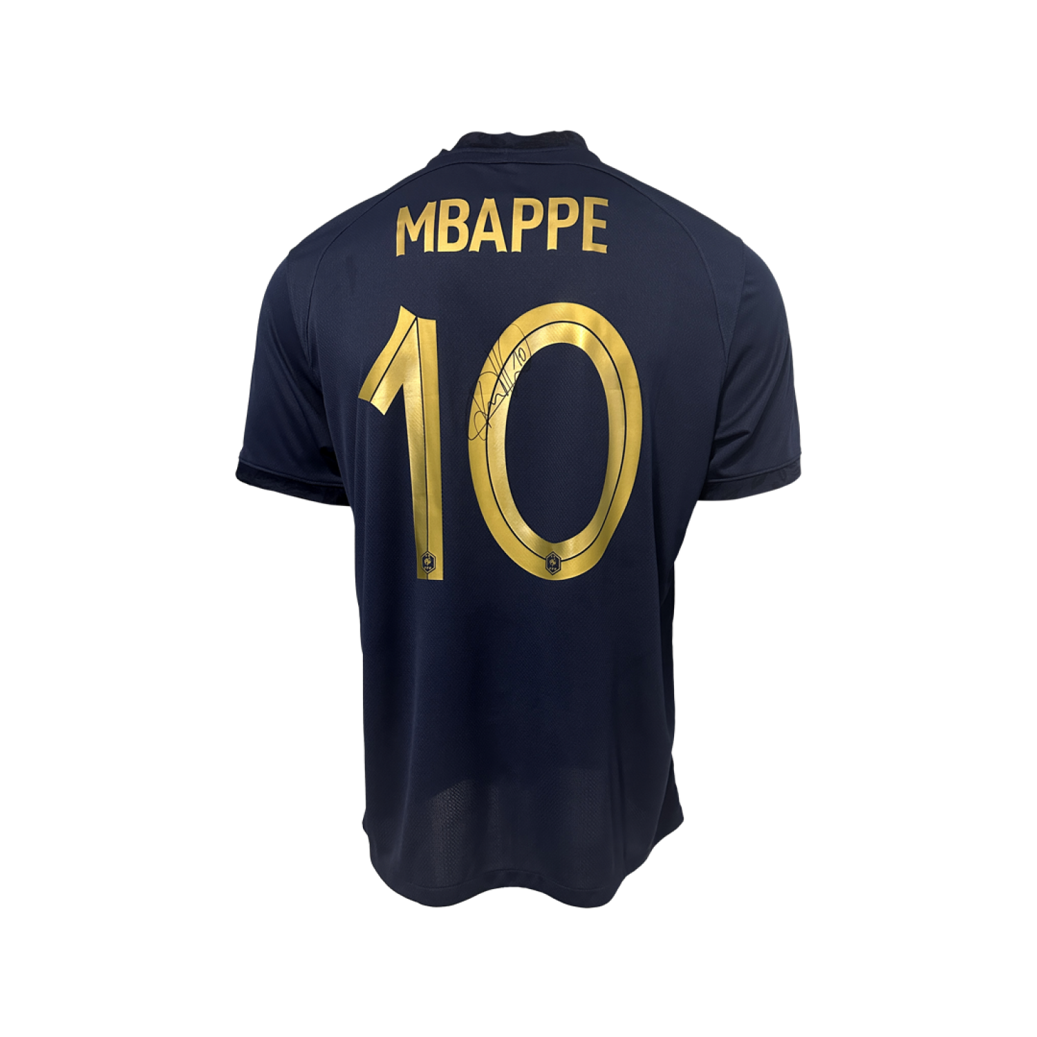 Kylian Mbappé Signed France & Lionel Messi Signed Argentina jerseys In Official World Cup Dual Frame