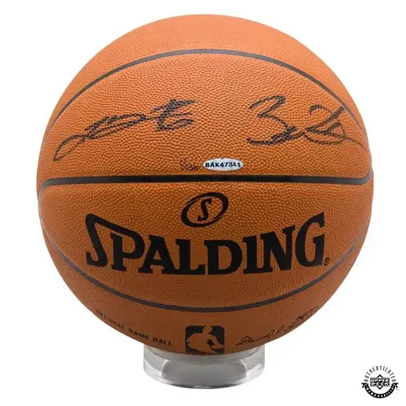 LeBron James & Dwyane Wade Dual Signed Basketball