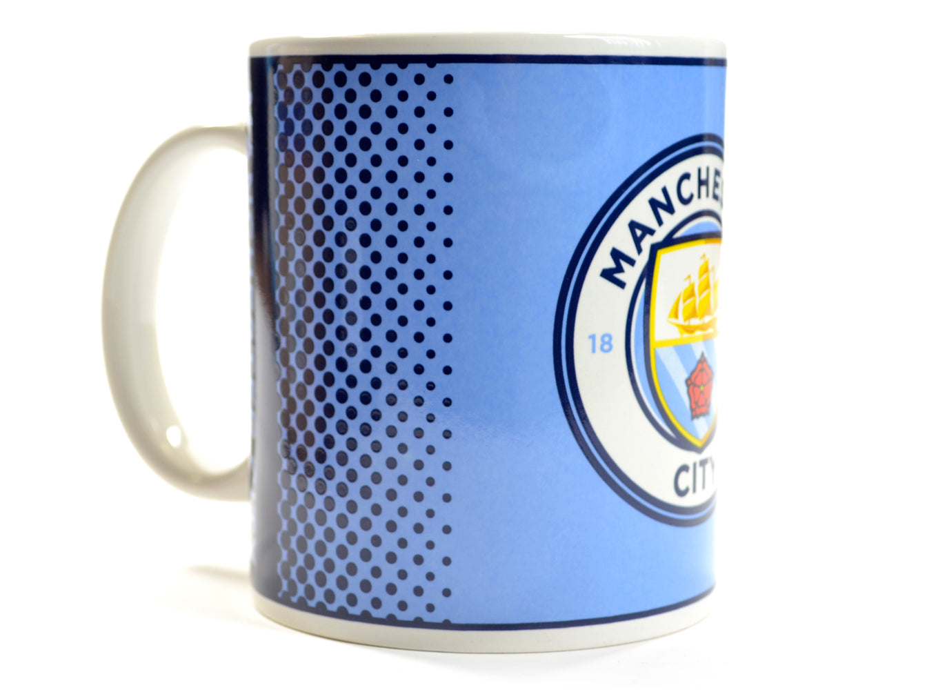 Man City Boxed Mug Fade Design- Size One Size