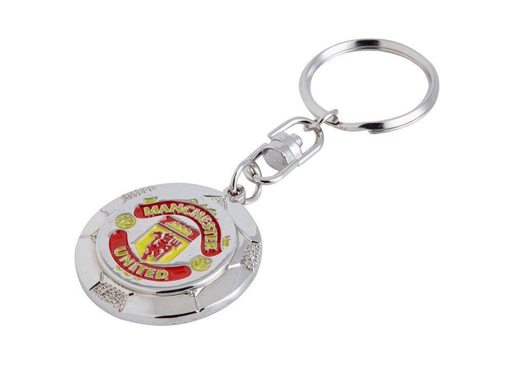 Man UTD Football Keyring