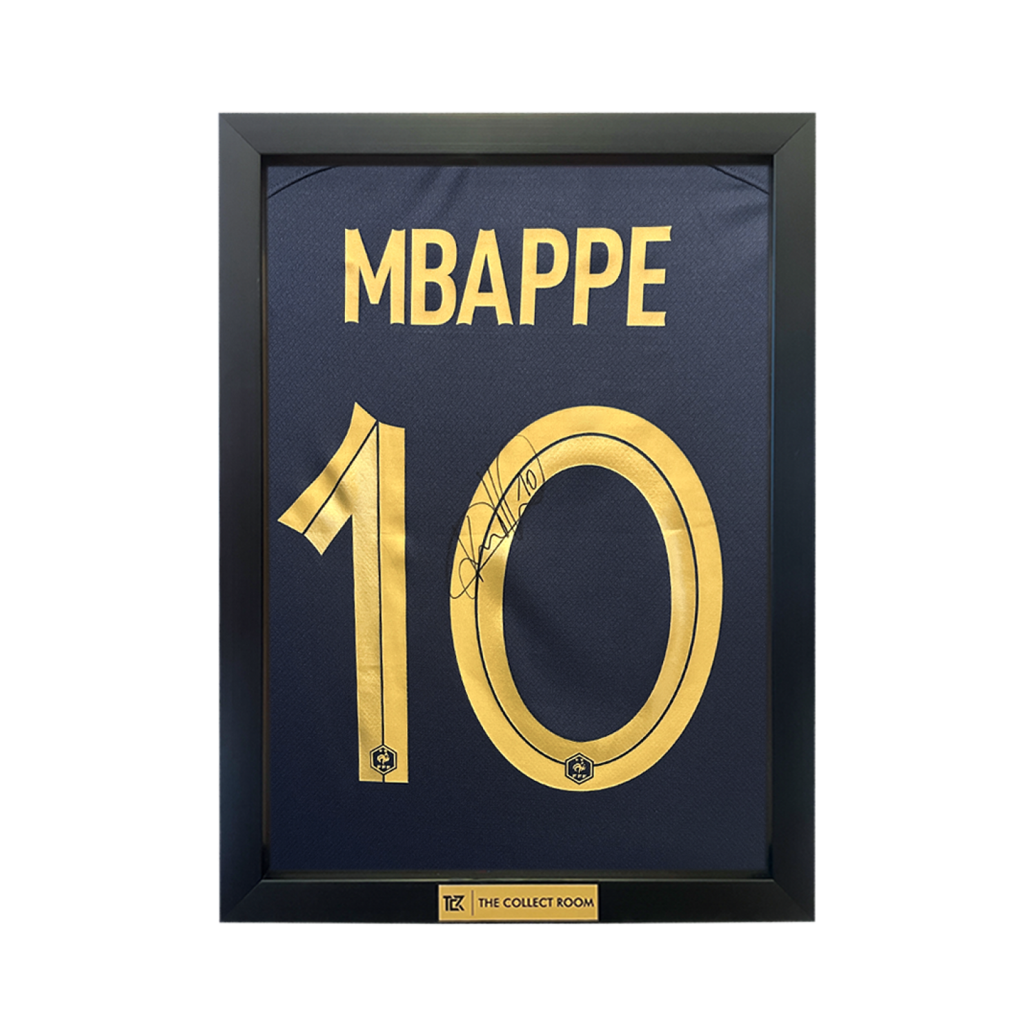 Kylian Mbappe Signed 2022 France National Team Home Jersey