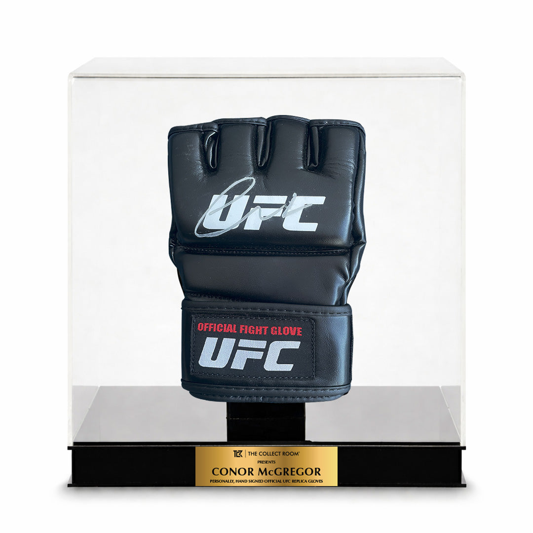 Conor McGregor Signed UFC Gloves - Acrylic Box