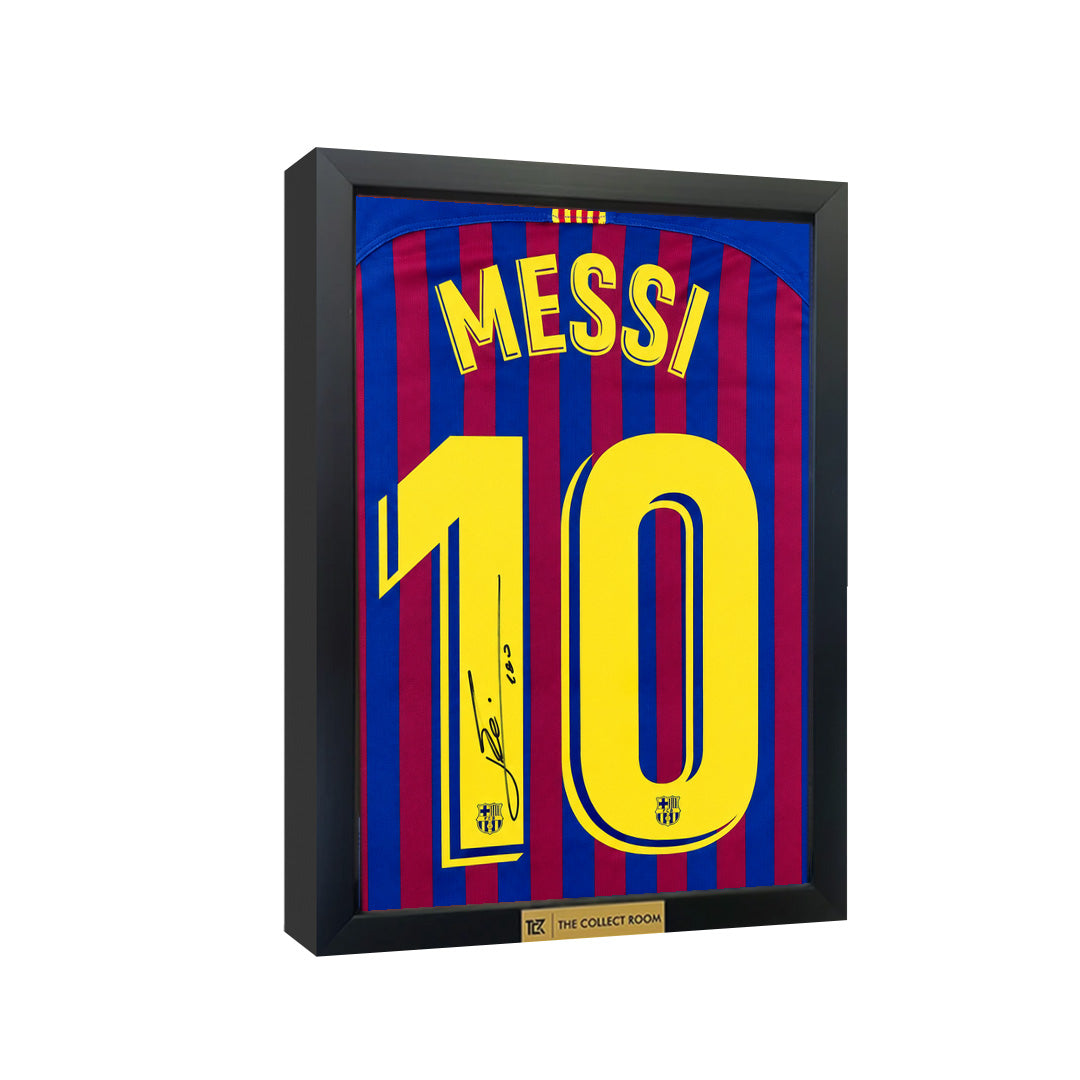 Lionel Messi Signed Barcelona  Home Jersey