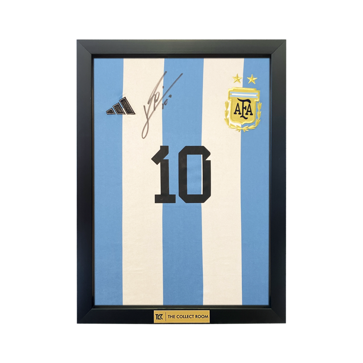 Lionel Messi Front Signed Argentina 2022-23 Home Jersey