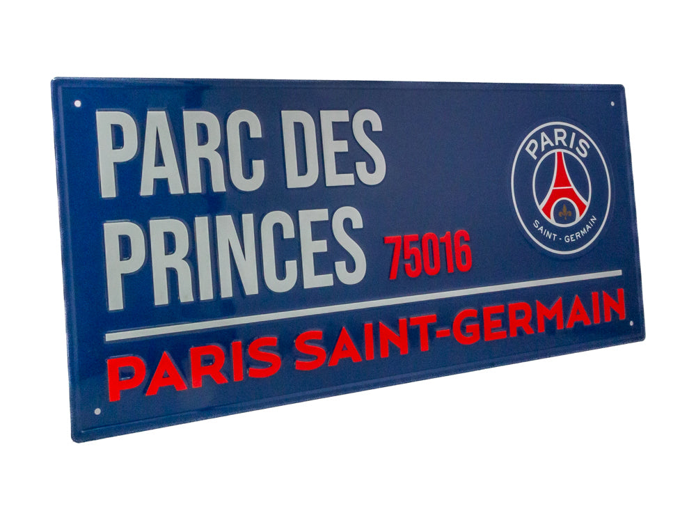 Paris Saint Germain FC Dark Street Sign