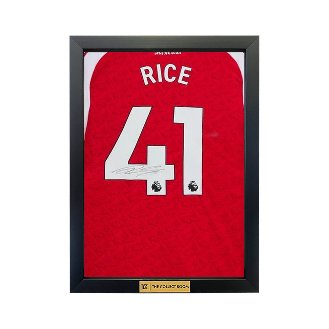 Arsenal 25/26 Rice Home Signed Jersey